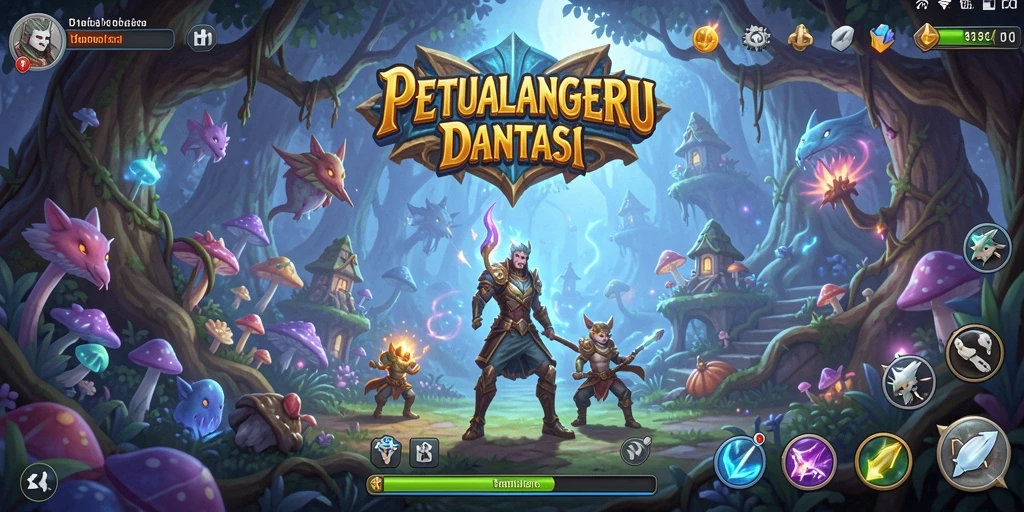 Screenshot utama 8180 menampilkan aksi seru dalam petualangan fantastis.