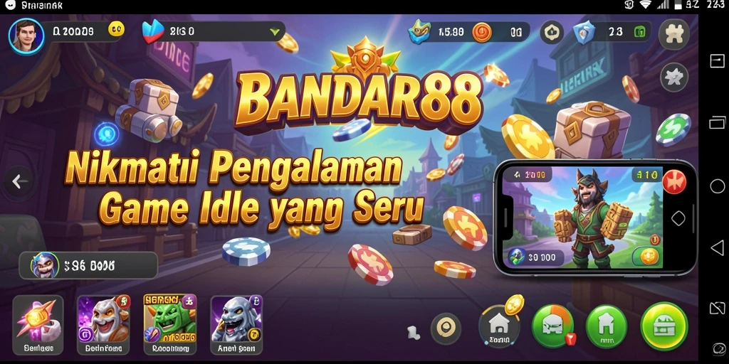 Tampilan gameplay BANDAR88 yang menarik dan interaktif.