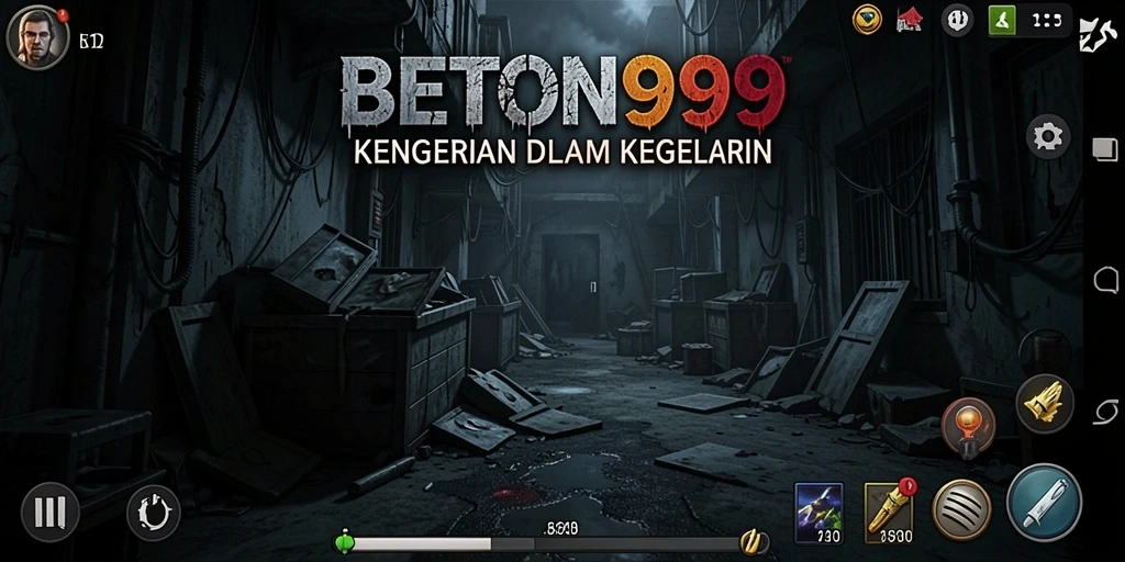 Tangkapan layar <strong>BETON999</strong> menunjukkan momen mencekam dalam gameplay.