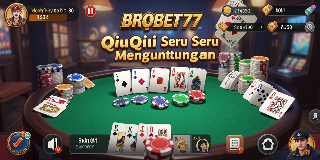 Tampilan gameplay QiuQiu yang menarik dan interaktif.