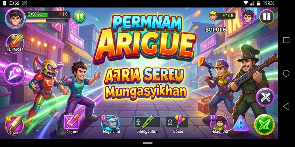 Tangkapan layar gameplay IDX66 menampilkan aksi seru yang mengasyikkan.