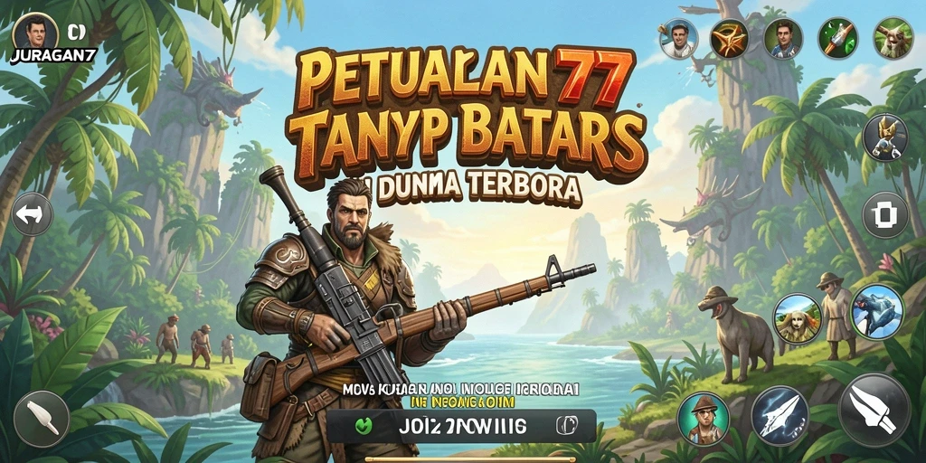 Tampilan gameplay menarik dari JURAGAN77 di dunia terbuka.