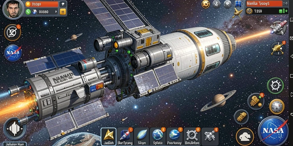 Tampilan gameplay NASA4D yang menegangkan dan penuh strategi.