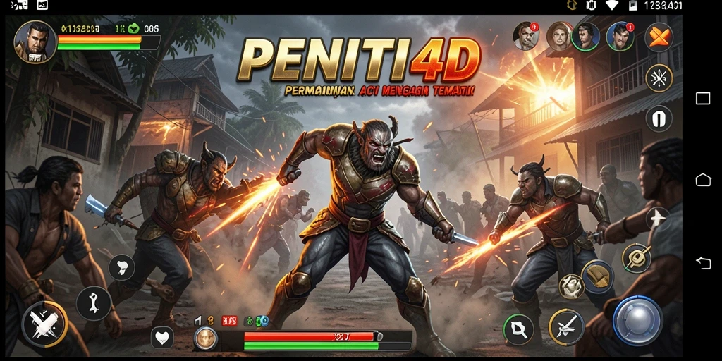 Tampilkan aksi gameplay mendebarkan di PENITI4D.