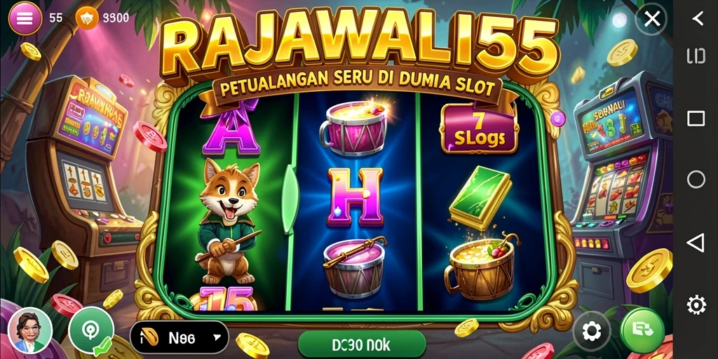 Tampilan gameplay Slot RAJAWALI55 yang memukau dan seru.