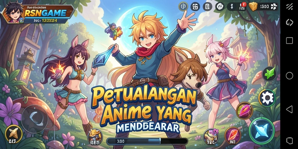 Tampilan menakjubkan dalam gameplay RSNGAME yang memukau.