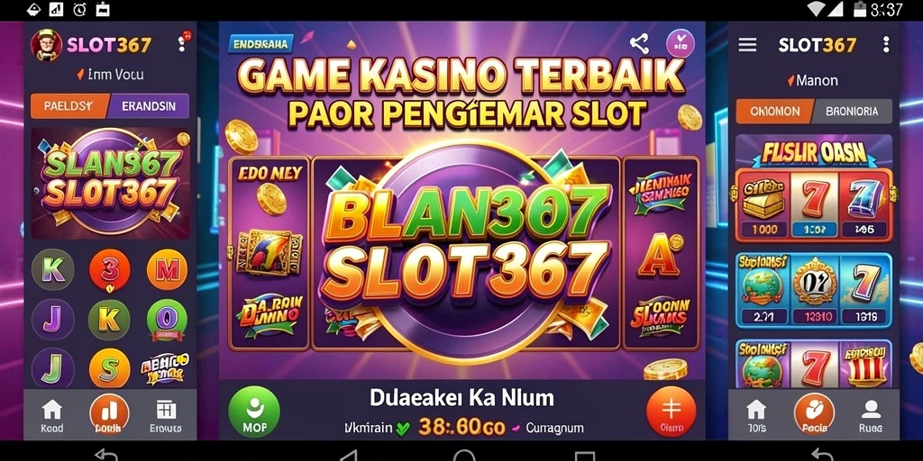 Tampilan gameplay yang menarik dari SLOT367 dengan berbagai tema slot.