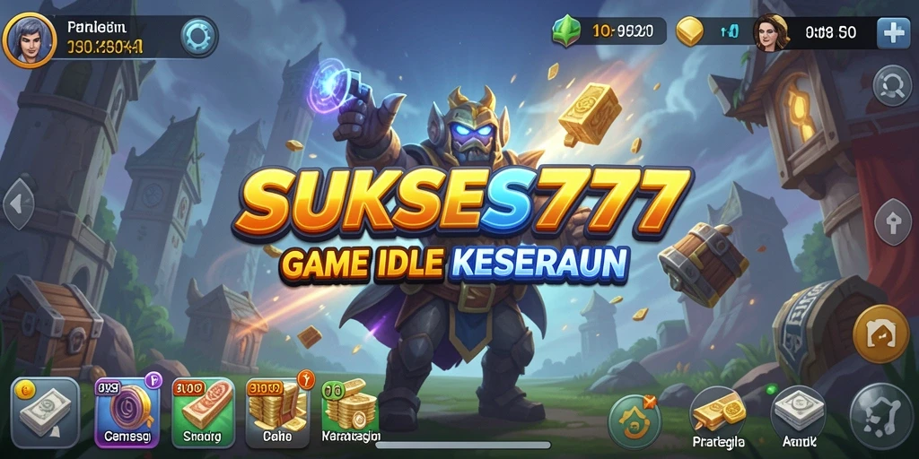 Tampilan permainan SUKSES777 dengan grafis yang menarik.