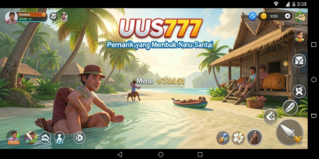 Tampilan menarik gameplay UUS777 dengan elemen Idle.