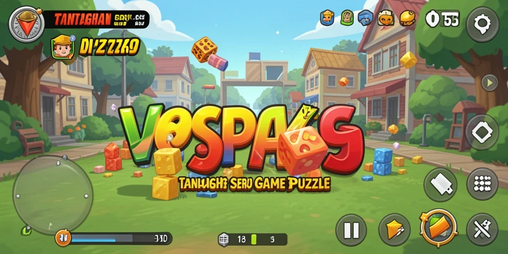 Tampilan gameplay VESPA69 yang seru dan menantang.